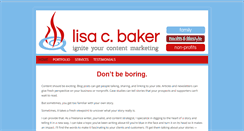 Desktop Screenshot of lcbaker.com